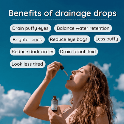 Drainage Drops - Depuff eyes & balance water retention