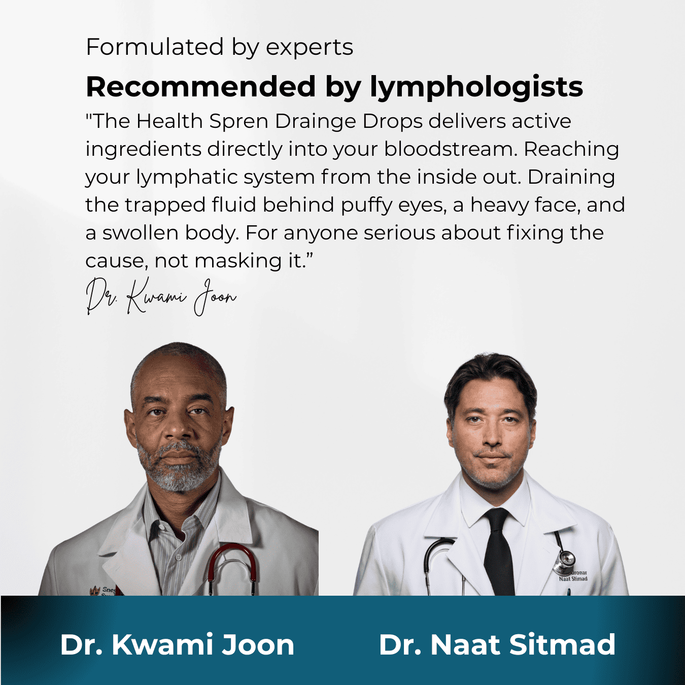Drainage Drops - Depuff eyes & balance water retention