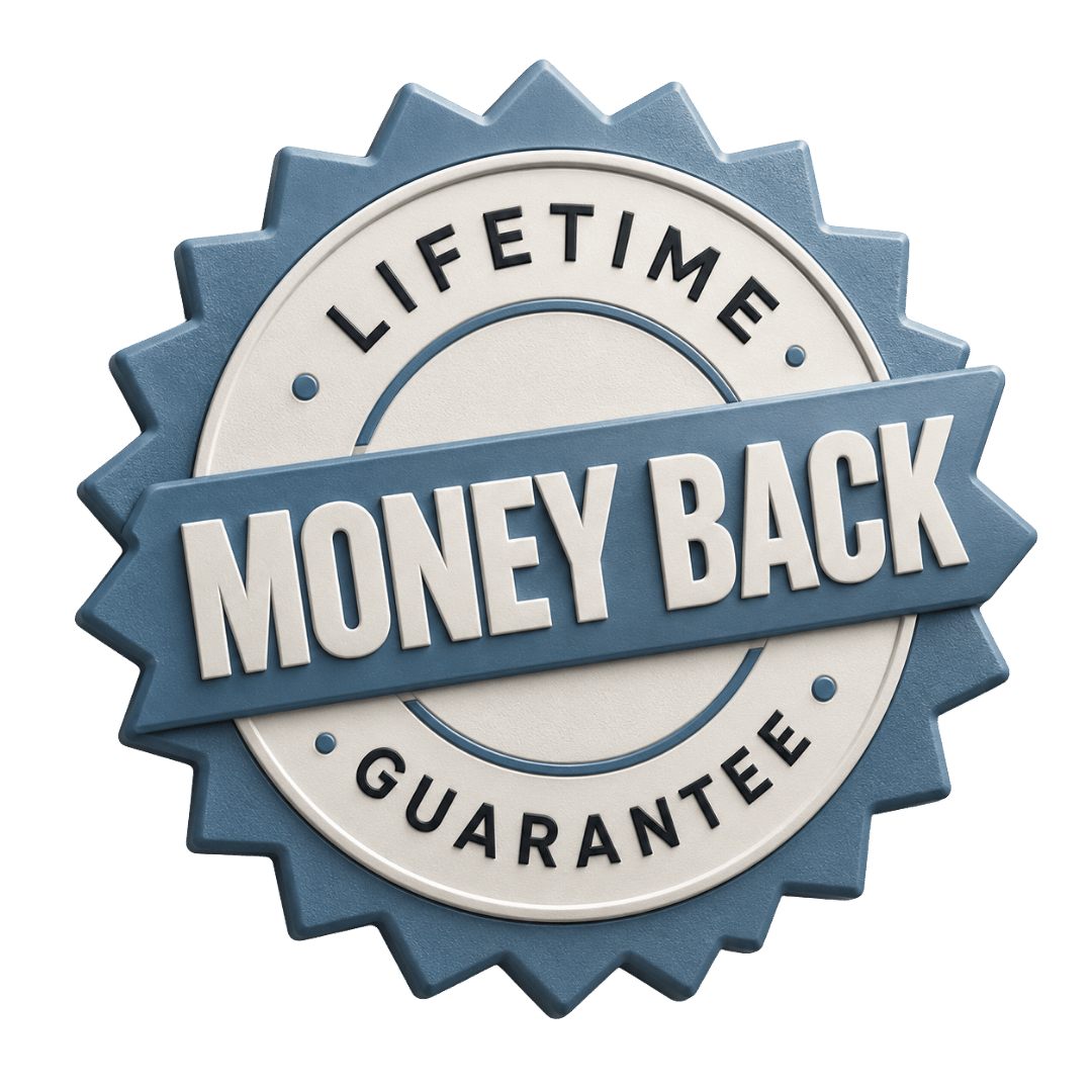 Lifetime-Money-Back-Guarantee
