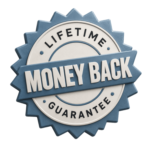 Lifetime-Money-Back-Guarantee
